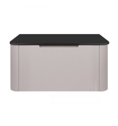 Szafka 80 cm podumywalkowa wisząca z blatem kaszmir/czarny mat Hamnes Oltens (68671900)