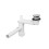 Zestaw meblowy 120cm z umywalką meblową SKY, szafką wysoką i lustrem LED Adel Oak Comad (SET -ADO SKY 120 CM 3)