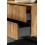 Zestaw meblowy 60 cm z blatem i umywalką nablatową Smile Adel Oak Comad (SET -ADO B 60 CM SMILE 40)