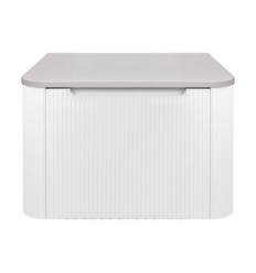Szafka 60 cm podumywalkowa wisząca z blatem biały mat/kaszmir Hamnes Oltens (68667000)