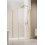 Kabina prysznicowa 80x70 Nes Brushed Light Gold KDJ I Radaway (10022080-98-01R + 100K39070-01-01)