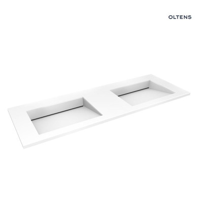 Umywalka 140x45 cm meblowa LavaForm biały połysk Stila Oltens (40206000)