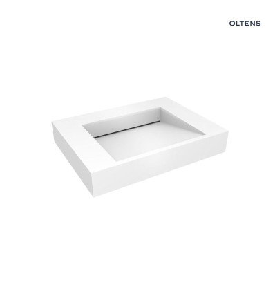 Umywalka 60x45 cm ścienna LavaForm biały połysk Stila Oltens (40000000)