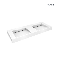 Umywalka 120x45 cm ścienna LavaForm biały połysk Stila Oltens (40004000)