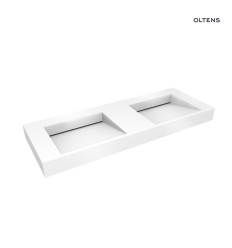 Umywalka 140x45 cm ścienna LavaForm biały połysk Stila Oltens (40005000)