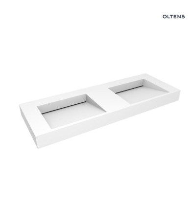 Umywalka 140x45 cm ścienna LavaForm biały mat Stila Oltens (40005900)