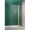 Kabina prysznicowa 80x70 Nes Brushed Light Gold KDJ II Radaway (10032080-98-01R + 10039070-01-01)