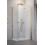 Kabina prysznicowa 80x70 Nes Brushed Light Gold KDJ B Radaway (10025080-98-01R + 10039070-01-01)