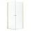 Kabina prysznicowa 80x80 Nes Brushed Light Gold KDD I Radaway (10021080-98-01L + 10021080-98-01R)