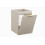 Zestaw meblowy 100 cm z blatem Adel Cashmere Comad (SET-ADC B CASHMERE 100CM LB)