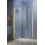 Kabina prysznicowa 80x80 Nes Brushed Light Gold KDD B / KDD I Radaway (10024080-98-01L + 10015080-98-01R)