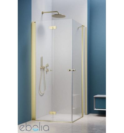 Kabina prysznicowa 80x80 Nes Brushed Light Gold KDD B / KDD II Radaway (10024080-98-01L + 10016080-98-01R)