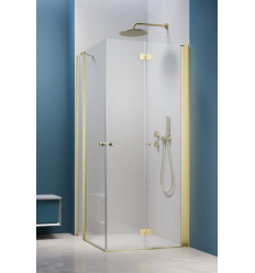 Kabina prysznicowa 80x80 Nes Brushed Light Gold KDD B / KDD II Radaway (10016080-98-01L + 10024080-98-01R)