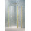 Kabina prysznicowa 80x80 Nes Brushed Light Gold PTJ Radaway (10052000-98-01R + 10052500-98-01)