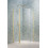Kabina prysznicowa 80x80 Nes Brushed Light Gold PTJ Radaway (10052000-98-01L + 10052500-98-01)