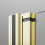 Kabina prysznicowa 80x80 Nes Brushed Light Gold PTD Radaway (10051000-98-01 + 10051400-98-01)