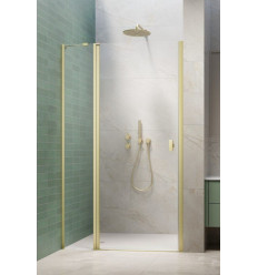 Drzwi prysznicowe 80 Nes Brushed Light Gold DWJ II Radaway (10036080-98-01L)