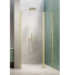 Drzwi prysznicowe 80 Nes Brushed Light Gold DWJ II Radaway (10036080-98-01R)