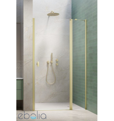 Drzwi prysznicowe 80 Nes Brushed Light Gold DWJ II Radaway (10036080-98-01R)