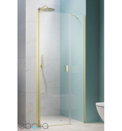 Drzwi prysznicowe 90 Nes Brushed Light Gold DWS Radaway (10028090-98-01L)