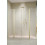 Drzwi prysznicowe 130 Nes Brushed Light Gold DWD II Radaway (10037073-98-01 + 10041057-98-01)