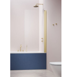Parawan nawannowy 50 Nes Brushed Light Gold PNJ I Radaway (10011050-98-01R)