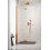 Kabina prysznicowa 80 Nes Brushed Copper Walk-in KDD B Radaway (10024080-93-01L)