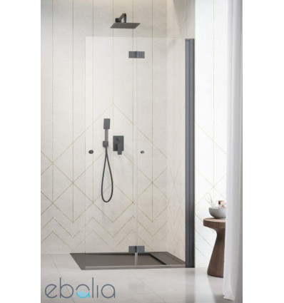 Kabina prysznicowa 80 Nes Brushed GunMetal Walk-in KDD B Radaway (10024080-92-01R)
