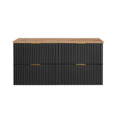 Zestaw meblowy 120 cm Adel Black Comad (SET - ADB B 120CM WOTAN)