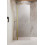 Kabina prysznicowa 80 Nes Brushed Light Gold walk-in KDD II Radaway (10031080-98-01L)