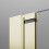 Kabina prysznicowa 80 Nes Brushed Light Gold walk-in KDD II Radaway (10031080-98-01L)