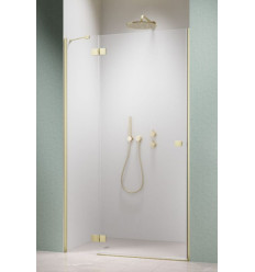 Drzwi prysznicowe 80 Essenza Brushed Light Gold DWJ Radaway (1385012-98-01L)