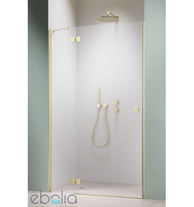 Drzwi prysznicowe 80 Essenza Brushed Light Gold DWJ Radaway (1385012-98-01L)