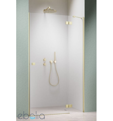 Drzwi prysznicowe 80 Essenza Brushed Light Gold DWJ Radaway (1385012-98-01R)