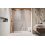 Kabina prysznicowa 80 Nes Brushed Copper walk-in KDD II Radaway (10031080-93-01L)