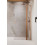 Kabina prysznicowa 80 Nes Brushed Copper walk-in KDD II Radaway (10031080-93-01R)
