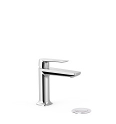 Bateria umywalkowa jednouchwytowa Tres Loft chrom z automatycznym spustem (22210401DA)