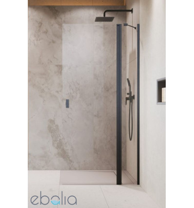 Kabina prysznicowa 80 Nes Brushed GunMetal walk-in KDD II Radaway (10031080-92-01R)