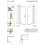 Kabina prysznicowa 80 Nes Brushed Nickel walk-in KDD II Radaway (10031080-91-01L)