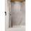 Kabina prysznicowa 80 Nes Brushed Nickel walk-in KDD II Radaway (10031080-91-01L)