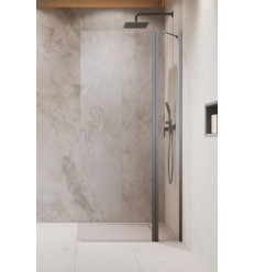 Kabina prysznicowa 80 Nes Brushed Nickel walk-in KDD II Radaway (10031080-91-01R)