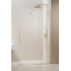 Kabina prysznicowa 80 Furo Walk-in Brushed Light Gold Radaway (10106438-98-01R + 10110394-01-01)