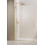 Kabina prysznicowa 80 Furo SL Brushed Light Gold Walk-in Radaway (10306438-98-01L + 10110394-01-01)
