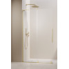 Kabina prysznicowa 80 Furo SL Brushed Light Gold Walk-in Radaway (10306438-98-01L + 10110394-01-01)