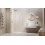 Kabina prysznicowa 80 Furo SL Brushed Light Gold Walk-in Radaway (10306438-98-01L + 10110394-01-01)