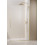 Kabina prysznicowa 80 Furo SL Brushed Light Gold Walk-in Radaway (10306438-98-01R + 10110394-01-01)