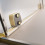 Kabina prysznicowa 80 Furo SL Brushed Light Gold Walk-in Radaway (10306438-98-01R + 10110394-01-01)