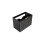 Zestaw meblowy 120cm z blatem Adel Black Comad (SET-ADB B WOTAN 120CM LB)