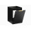 Zestaw meblowy 120cm z blatem Adel Black Comad (SET-ADB B WOTAN 120CM LB)