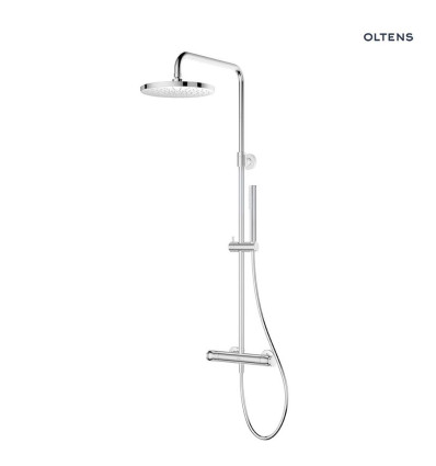 Zestaw prysznicowy z baterią termostatyczną chrom Vassa Oltens (36508100)